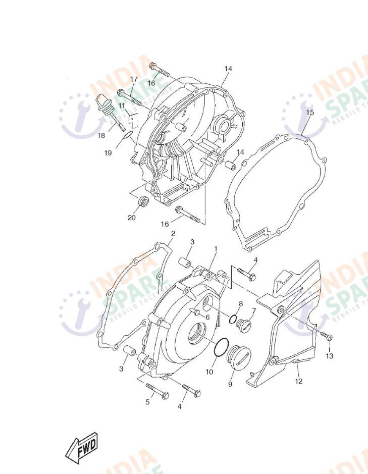 CRANKCASE COVER